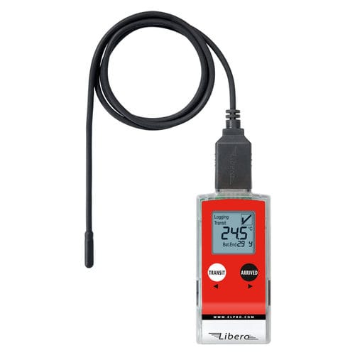 Регистратор данных для измерения температуры - LIBERO Te1-N - ELPRO-BUCHS AG - USB / с зондом