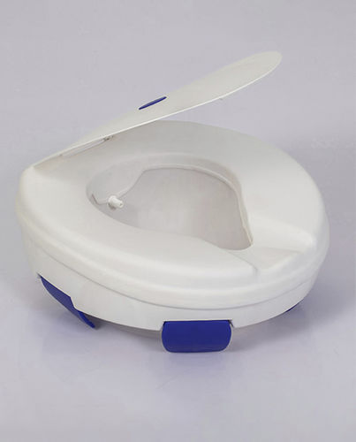 Сиденье для унитаза с подлокотниками - 3725 - Novamed Medical Products - с крышкой