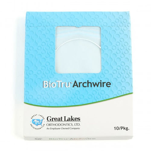 Круглая ортодонтическая нить - BioTru® - Great Lakes Dental Technologies - из нержавеющей стали