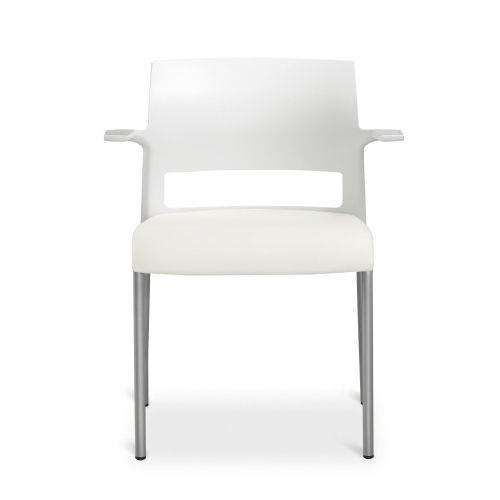 Офисный стул для залов ожидания - Move - Nurture - Steelcase - с подлокотниками / штабелируемый