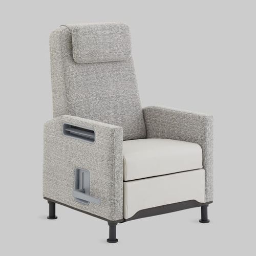 Наклонное кресло для отдыха - Empath - Nurture - Steelcase - с ручным управлением / на роликах / с регулируемой спинкой