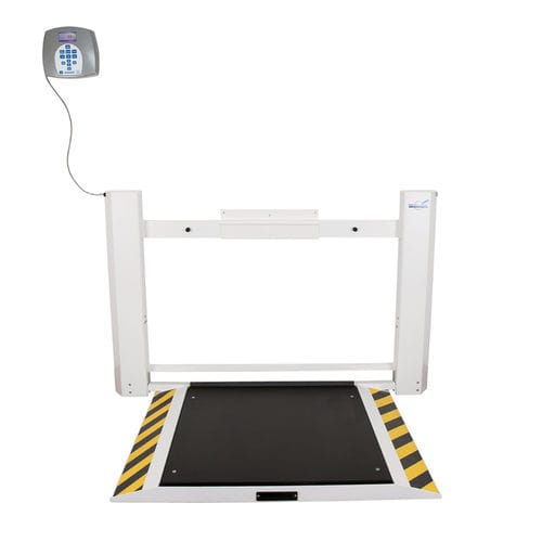 Электронное весы - 2900KL-AM - Health O meter Professional - для инвалидных колясок / платформа / с дисплеем LCD