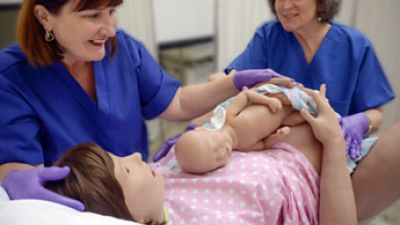 Симулятор пациента для родов - Lucina - Elevate Healthcare - для оказания гинекологических услуг / женский / фетальный