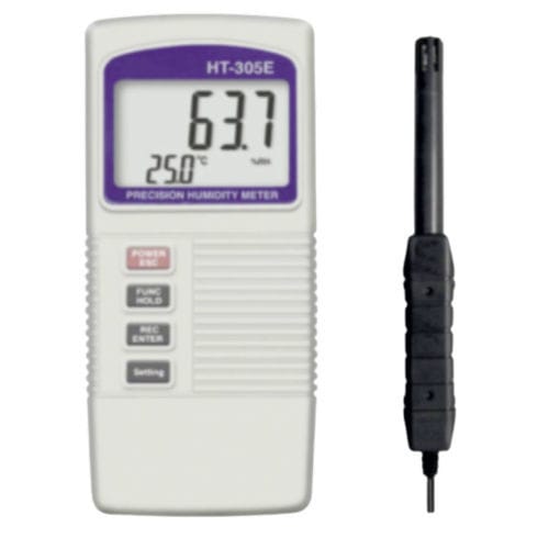 Измерительный прибор влажности - Ht-305e - JP Selecta - для измерения температуры / для лабораторий / переносной