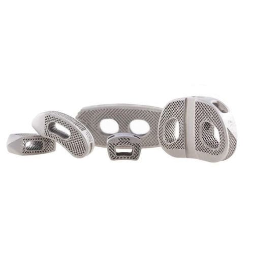 Шейно-грудо-поясничный межтеловой кейдж - CONDUIT™ - Depuy Synthes - через передний отдел / из титана / изготовленный методом 3D-печати