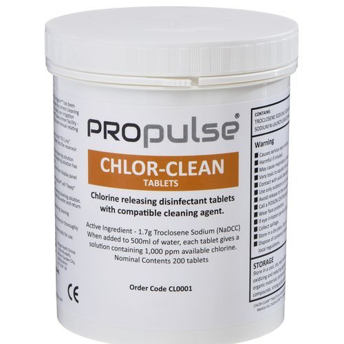Моющее средство хлор - ProPulse® Cleaning Tablets - Mirage Health Group - для поверхностей
