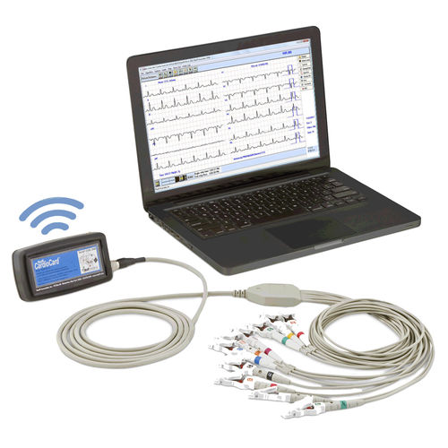 Электрокардиограф Bluetooth - CardioResting™ - Nasiff Associates - для спокойного состояния / 12 каналов / 3 канала