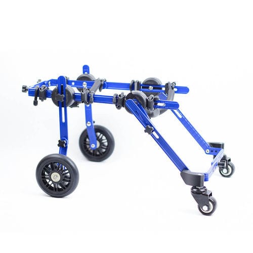 Ветеринарная инвалидная коляска для собак - Walkin’ Wheels Full Support/4-Wheel MINI - Walkin' Pets