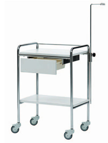 Тележка для перевязки - MA.22.529I - Orla Equipamientos Clínicos - дополнительная / с выдвижным ящиком / 1 выдвижной ящик