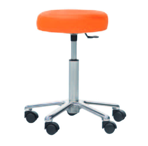 Табурет для медицинского кабинета - TB.10.350C - Orla Equipamientos Clínicos - с регулируемой высотой / поворотный / на роликах