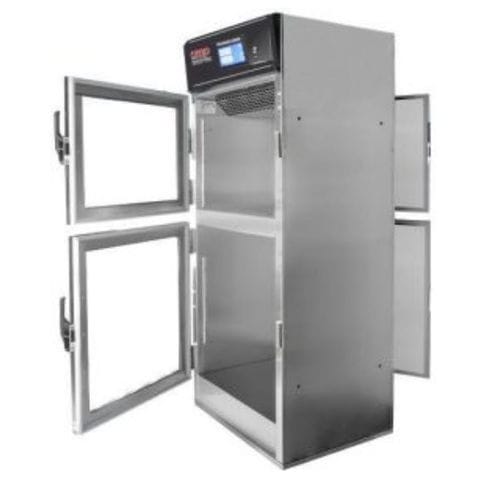 Шкаф с подогревом - DSW-2AE-PT - Continental Metal Products - для трансфера пациента / для больниц / с полкой