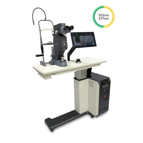 Лазер для фотокоагуляции сетчатки - TruScan Pro 532/577 - LIGHTMED Corporation - для трабекулопластики / кристаллический / настольный