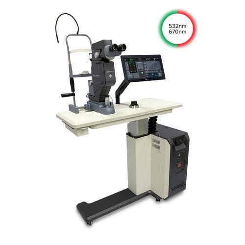 Лазер для фотокоагуляции сетчатки - TruScan Pro 532/670  - LIGHTMED Corporation - для трабекулопластики / для транссклеральной циклофотокоагуляции / кристаллический