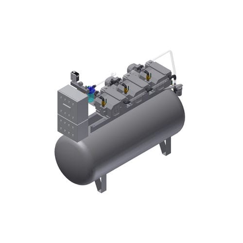 Медицинский вакуумный насос - MEDEVICE 3×41 PBO - Bgs General Srl - лопастный / ротационный / со смазкой