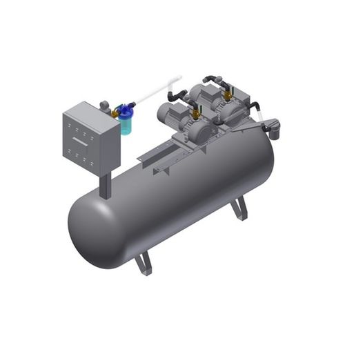Медицинская система вакуумирования - MEDEVICE 2X28 PBO - Bgs General Srl - лопастная / со смазкой