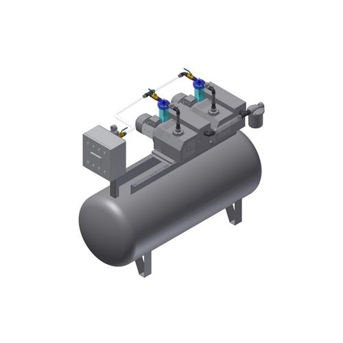 Медицинский вакуумный насос - MEDEVICE 2X102 PBO  - Bgs General Srl - лопастный / со смазкой