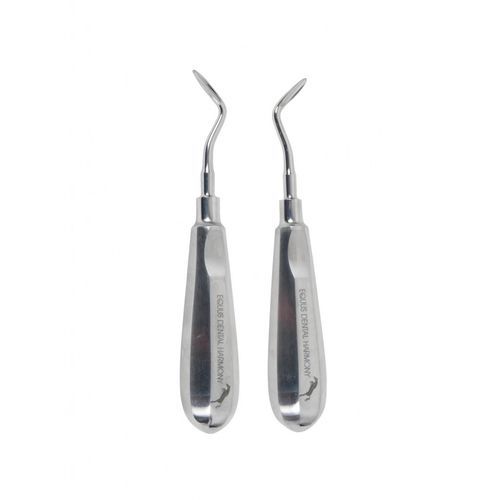 Ветеринарный стоматологический элеватор - STO-ECDDL - Equus Dental - изогнутый / для «волчьих» зубов / из нержавеющей стали