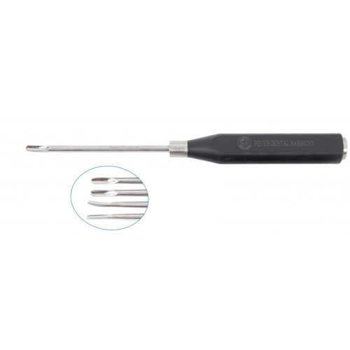 Ветеринарный стоматологический элеватор - STO-L4EI01 - Equus Dental - прямой / для «волчьих» зубов / для удаления фрагментов корней зубов