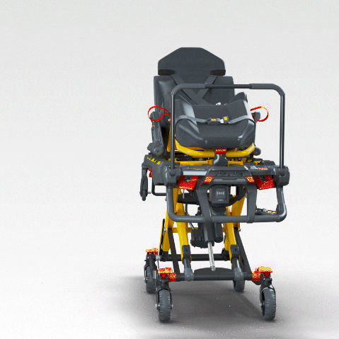 Транспортная тележка-каталка - Power-PRO™ 2 - Stryker Emergency Care - для машин скорой помощи / электрогидравлическая / с регулируемой высотой