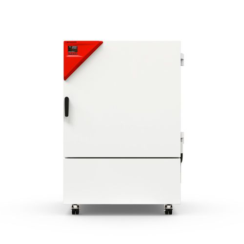 Лабораторный инкубатор на роликах - KB 260 - BINDER GmbH - из нержавеющей стали / 1 дверца / охлаждающий
