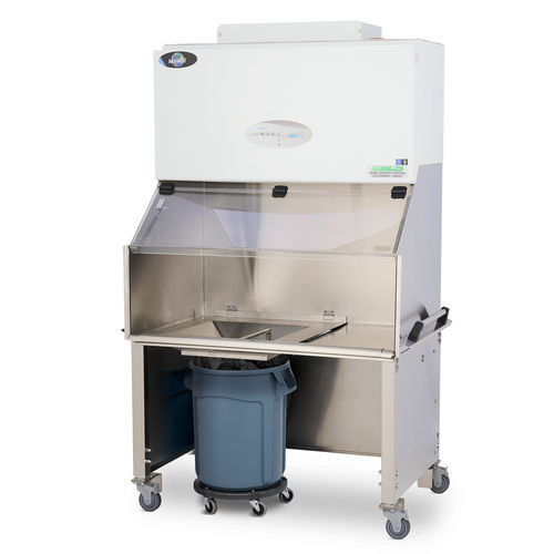 Шкаф биобезопасности класс I - AllerGard™ - NuAire Laboratory Equipment - для клеток с животными / мобильный / со светодиодной подсветкой