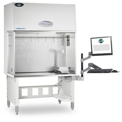 Напольный лабораторная рабочая станция - AireGard™ - NuAire Laboratory Equipment - с HEPA-фильтром / с ламинарным потоком