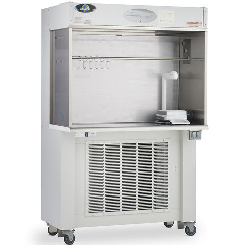 Напольный лабораторная рабочая станция - AireGard™ - NuAire Laboratory Equipment - мобильный / с HEPA-фильтром / с ламинарным потоком