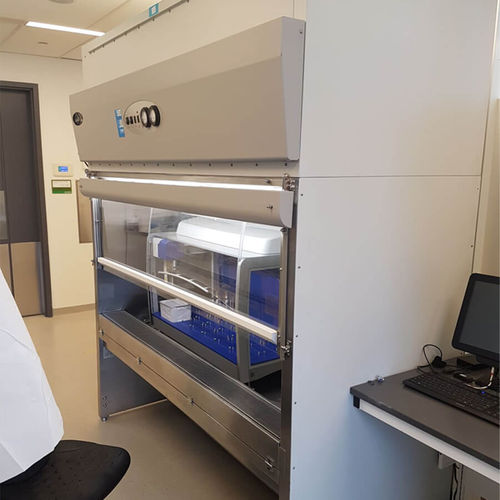 Шкаф биобезопасности класс II - LabGard - NuAire Laboratory Equipment - стерильный / напольный / со полной эвакуацией дыма