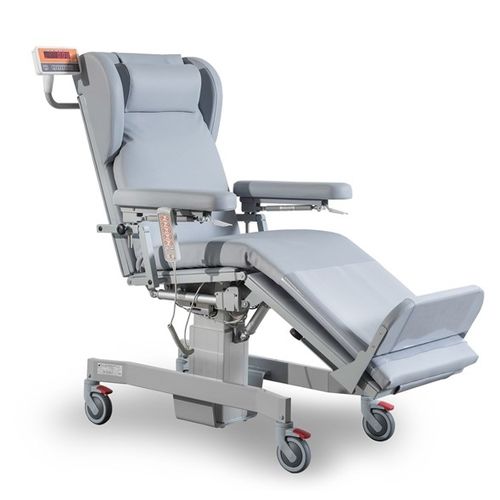 Электрическое кресло для гемодиализа - KELLY  - 5.9 Care Weighing Systems - 3 секции / для химиотерапии / на роликах