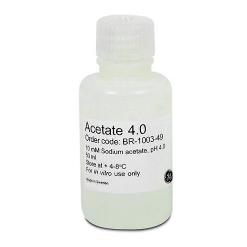 Реактив буферный раствор - Acetate 4.0 - GE Healthcare Life Sciences - для молекулярной биологии / жидкость / pH