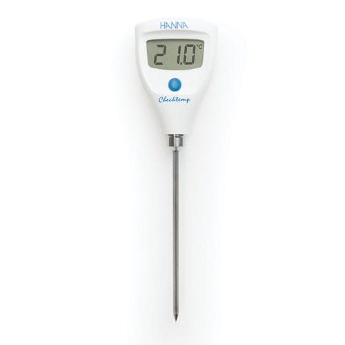 Термометр для лабораторий - Checktemp®  - HANNA Instruments - цифровой / с зондом