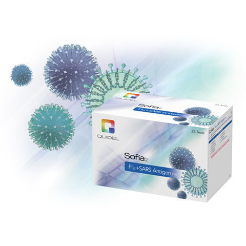 Набор для теста COVID-19 - SOFIA™ 2 - Quidel - гриппа / SARS-COV-2 / гриппа А