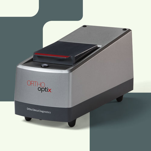 POC - анализатор для гемагглютинации - Ortho Optix™ - Quidel - для определения группы крови / для антитела / крови
