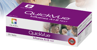 Экспресс-тест гриппа - QuickVue® - Quidel - гриппа А / гриппа В / для носа