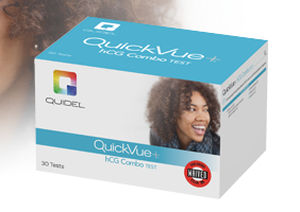 Экспресс-тест на беременность - QuickVue+® - Quidel - хориогонадотропина / для мочи / сыворотки