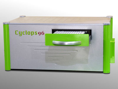 Иммуногематологическое считывающее устройство с микропластинок - Cyclops 96 - GSG Robotix
