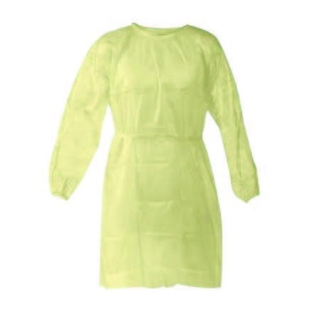 Хирургический халат унисекс - ISO-GOWN-YELLOW - Romed Holland - нетканый / желтый