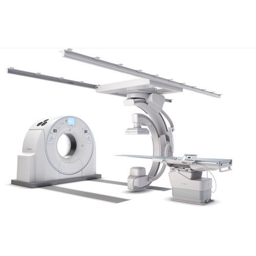 Цифровой система флюороскопии - Alphenix 4D CT - Canon Medical System U.S.A - для многофункциональной радиографии / с потолочным усилителем яркости