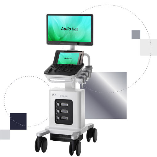 Ультразвуковой сканер на платформе, компактный - Aplio flex - Canon Medical System U.S.A - для поливалентной эхографии / черно-белый / цветовой допплер