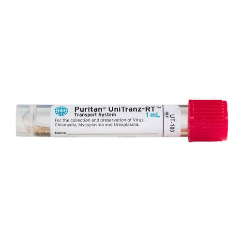 Зонд-тампон на хламидию (Chlamydia) - UniTranz-RT® - Puritan Medical Products - на микоплазму / с транспортной средой / упаковка 50 штук