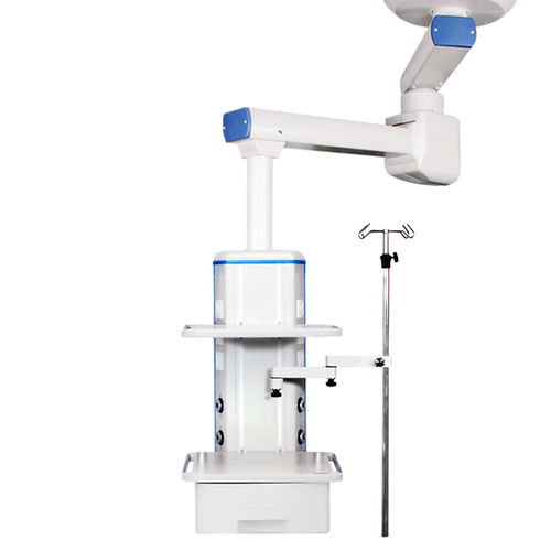 Потолочный медицинская консоль - EX-70 - Shanghai Zhenghua Medical Equipment - для анестезии / шарнирный / механизированный