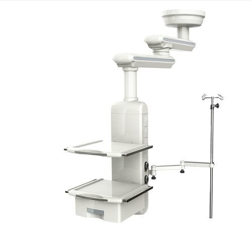 Потолочный медицинская консоль - EX-50NE-D - Shanghai Zhenghua Medical Equipment - для анестезии / для эндоскопии / для лабораторий