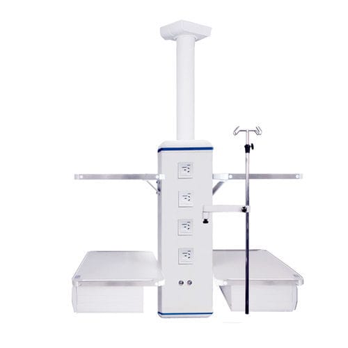 Потолочный медицинская консоль - EX-30EF - Shanghai Zhenghua Medical Equipment - для интенсивной терапии / для анестезии / для эндоскопии