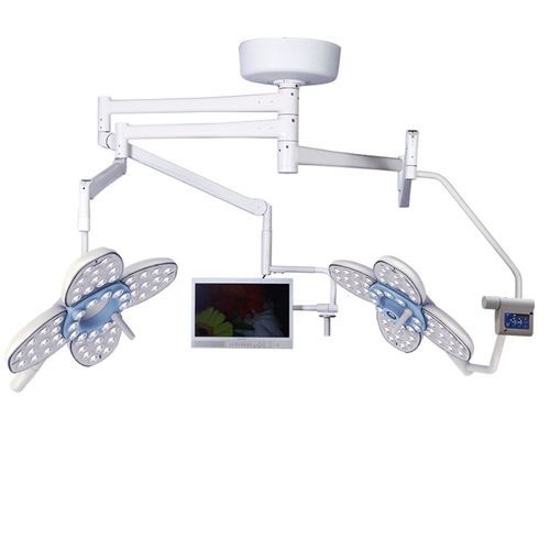 Потолочный хирургический светильник - EXLED6500 - Shanghai Zhenghua Medical Equipment - светодиодный / 3 штатива / 97