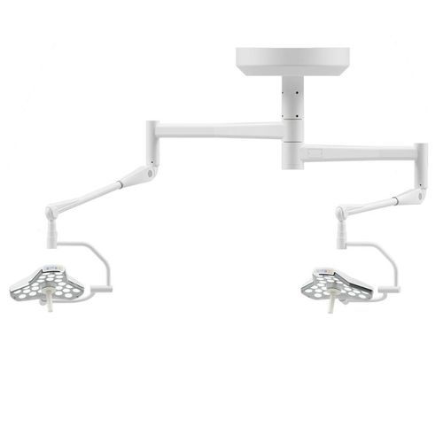 Потолочный хирургический светильник - 300/300 - Shanghai Zhenghua Medical Equipment - светодиодный / 2 штатива / 220 В/50 Гц