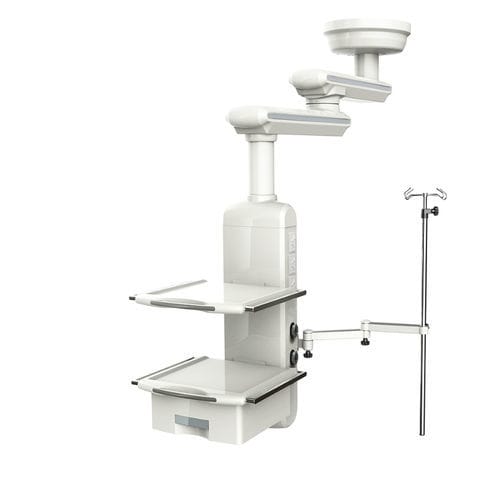 Потолочный медицинская консоль - EX-50 - Shanghai Zhenghua Medical Equipment - для анестезии / для операционной / для эндоскопии