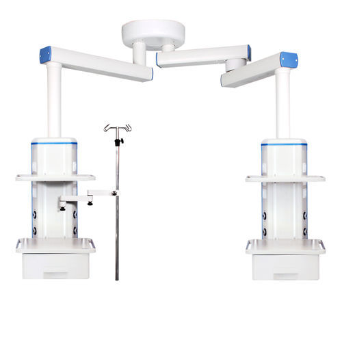Потолочный двойные медицинские консоли - EX80 - Shanghai Zhenghua Medical Equipment - для интенсивной терапии / для анестезии / для операционной