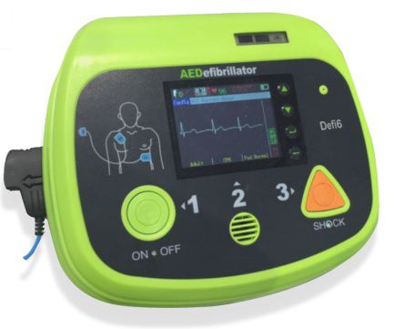Автоматический внешний дефибриллятор - Defi6 - Meditech Equipment - с монитором ЭКГ