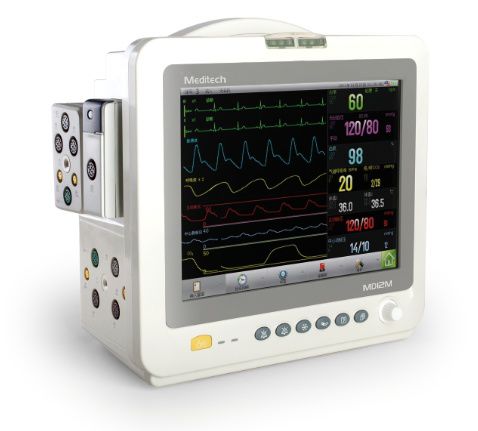Модульный монитор пациента -  MD12M    - Meditech Equipment - для ЭКГ / PI / для интенсивной терапии