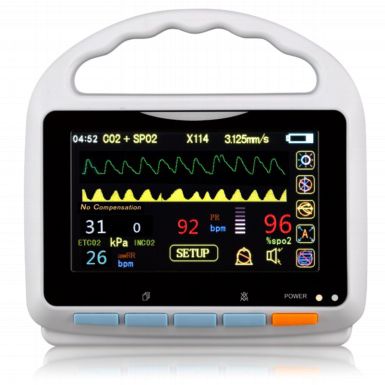 Переносной монитор пациента -  MD 90Et    - Meditech Equipment - частота дыхания / EtCO2 / SpO2